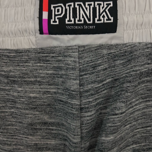 PINK Victoria's Secret Gray and White Hoodie Set - Picture 9 of 16